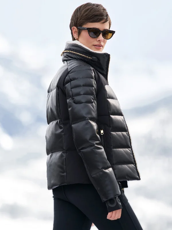 Ilana Sport Leather Ski Jacket