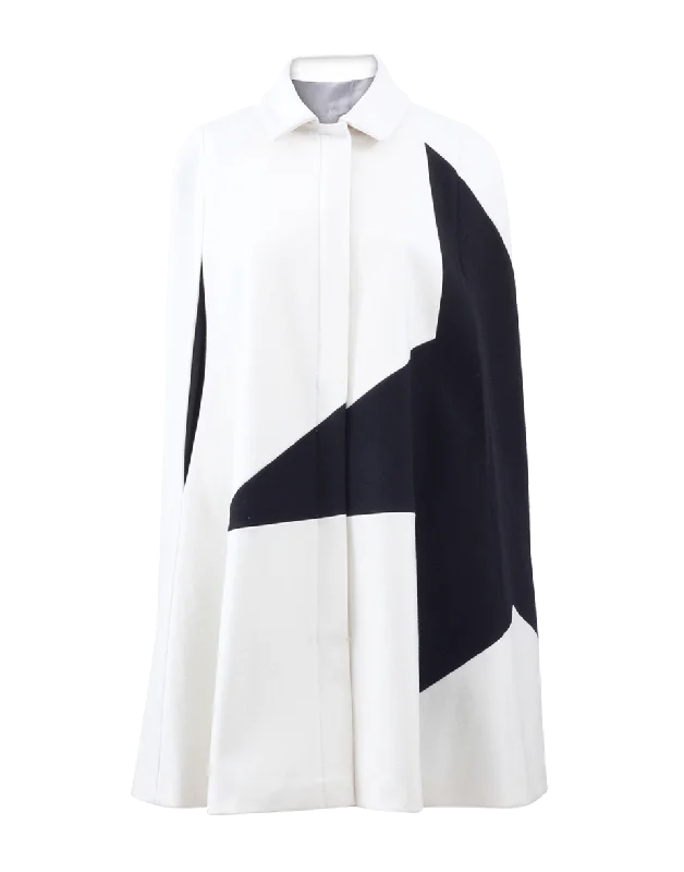 Ivory Cape With Black Star