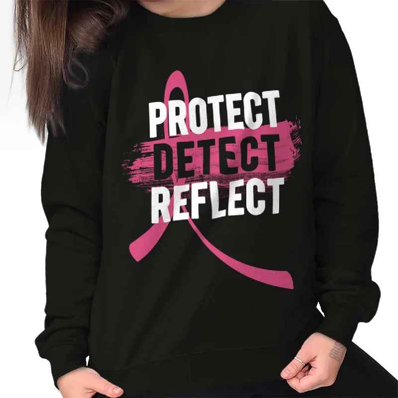 Protect Detect Reflect Crewneck Sweatshirt