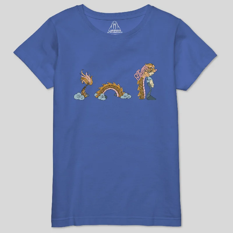 KID DRAGON WOMEN'S CREW TEE