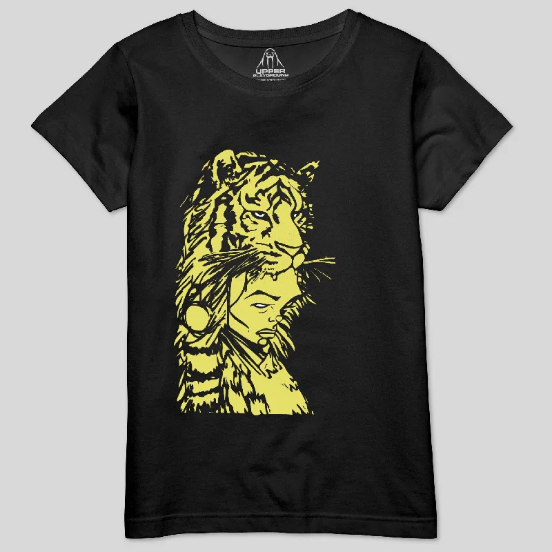 TIGER BABY WOMEN'S CREW TEE